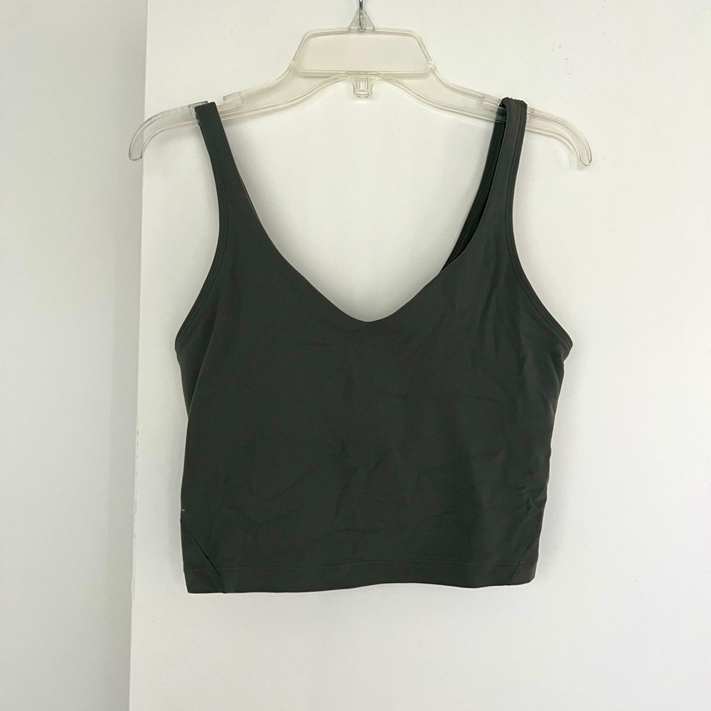 Green Lululemon Align tank